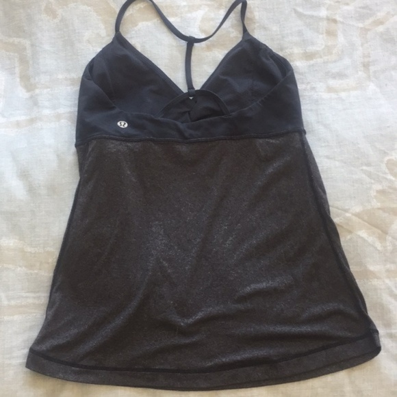 lululemon athletica Tops - Lululemon top in black size 6.